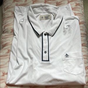 Original Penguin Men's White Polo Shirt